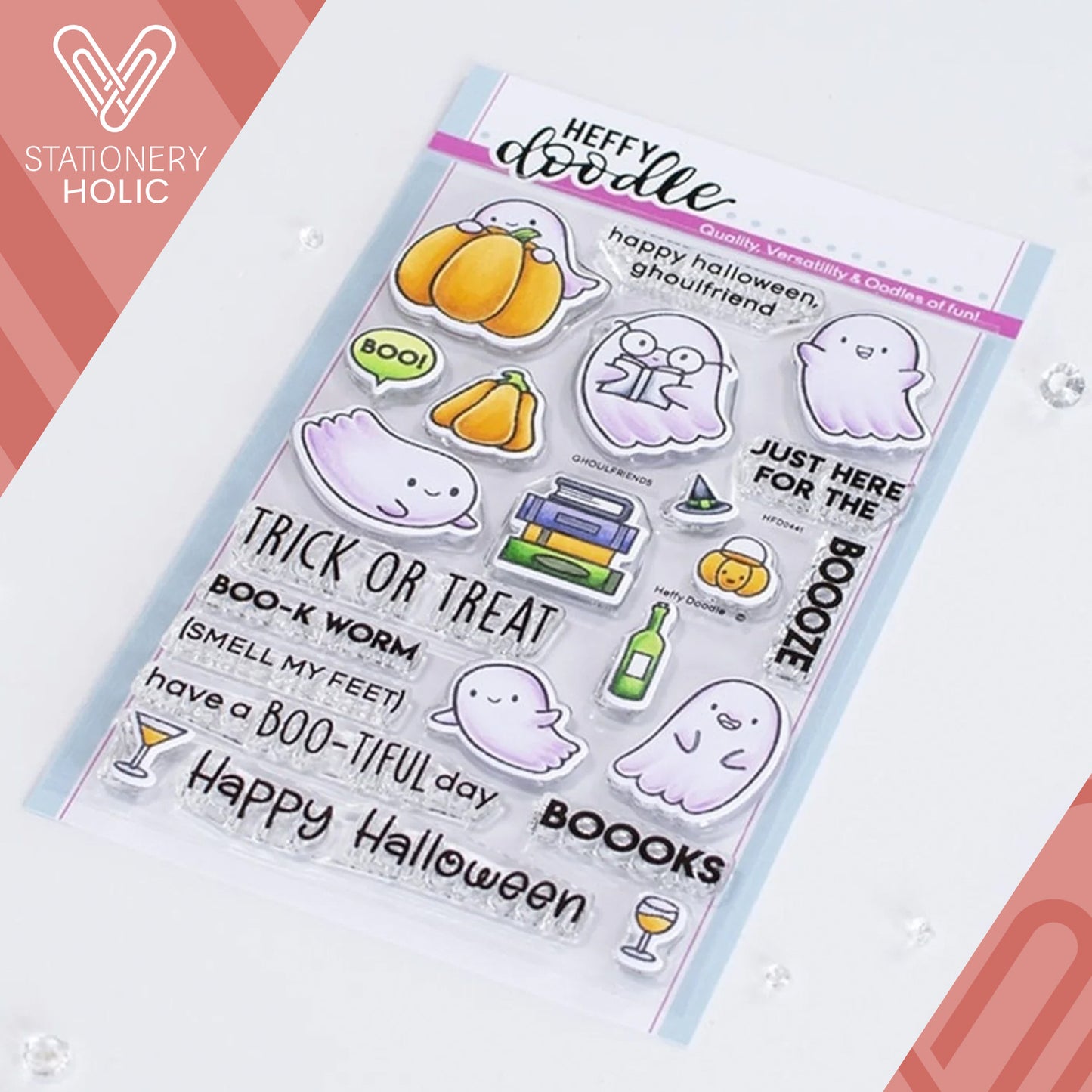 Heffy Doodle - Sellos 4 x 6 - Ghoulfriends