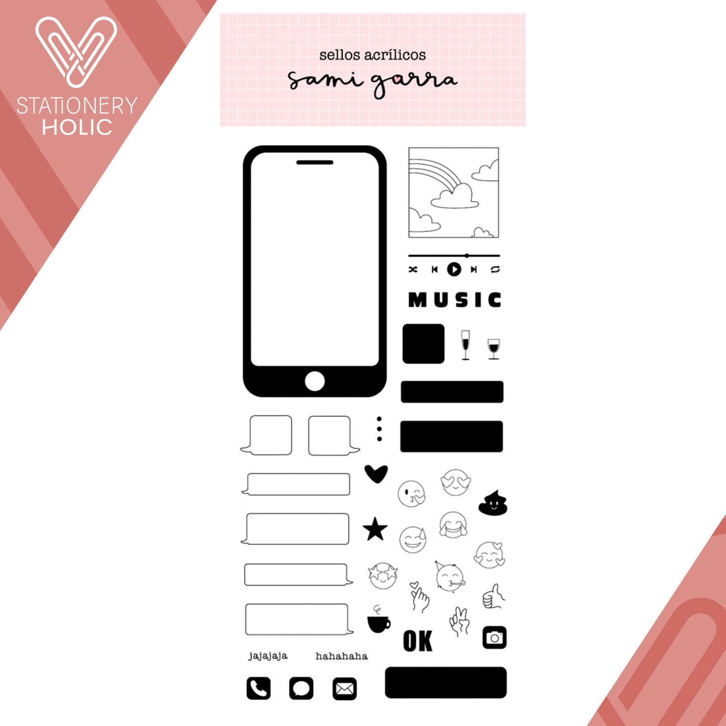 Sami Garra - Sello 4 x 8 - Mi Teléfono Móvil