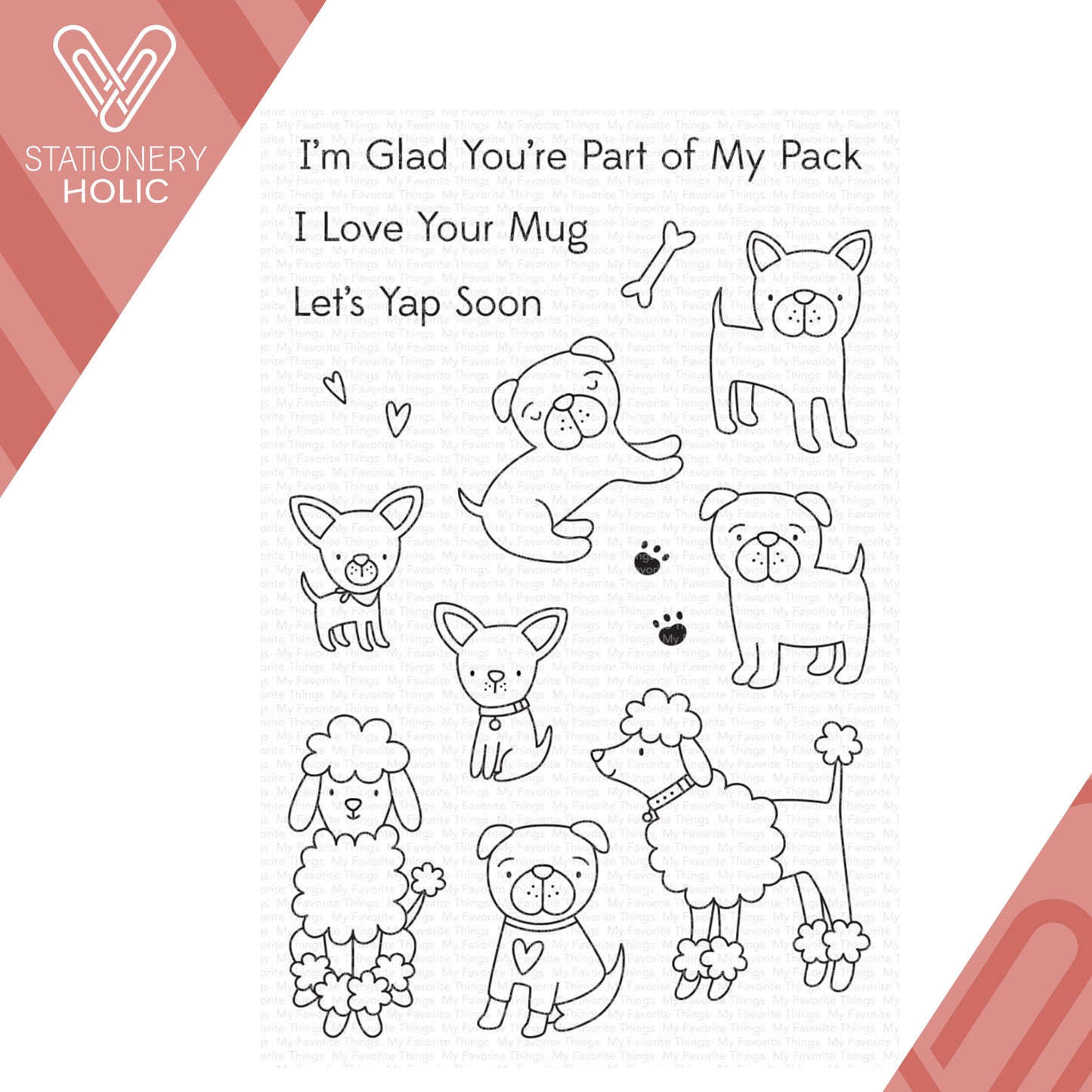 My Favorite Things - Sellos - Dog Squad