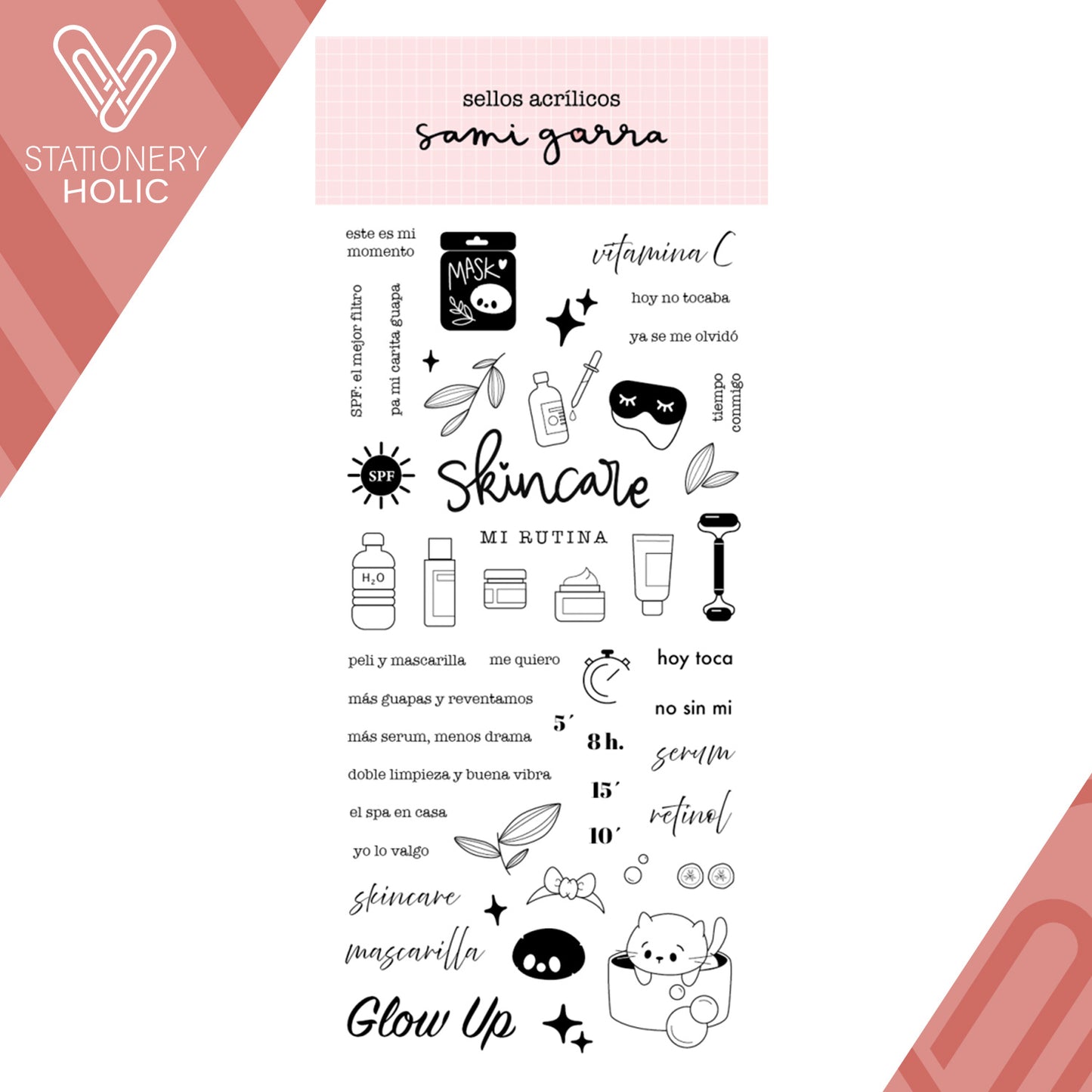 Sami Garra - Sello 4 x 8 - Skin Care