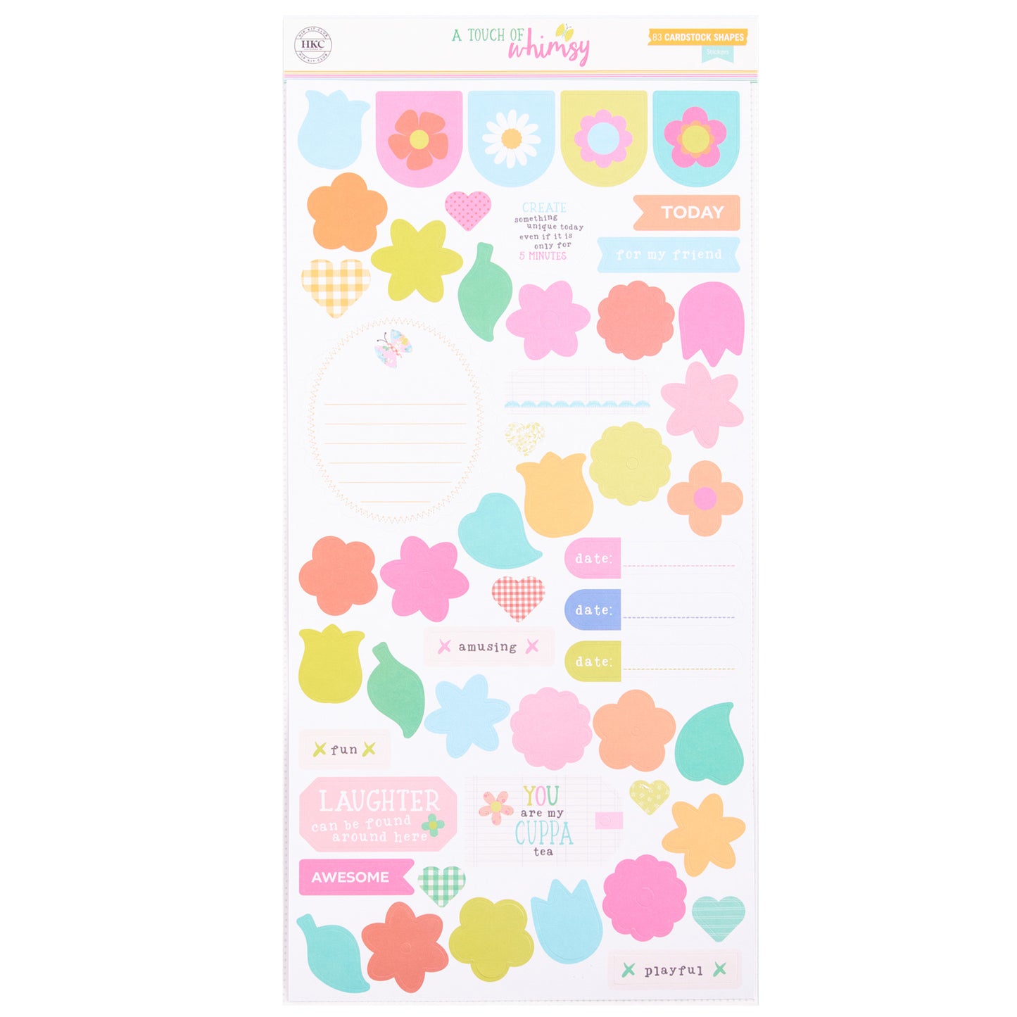 Hip Kit Club - Set Stickers 6 x 12 - A Touch Of Whimsy