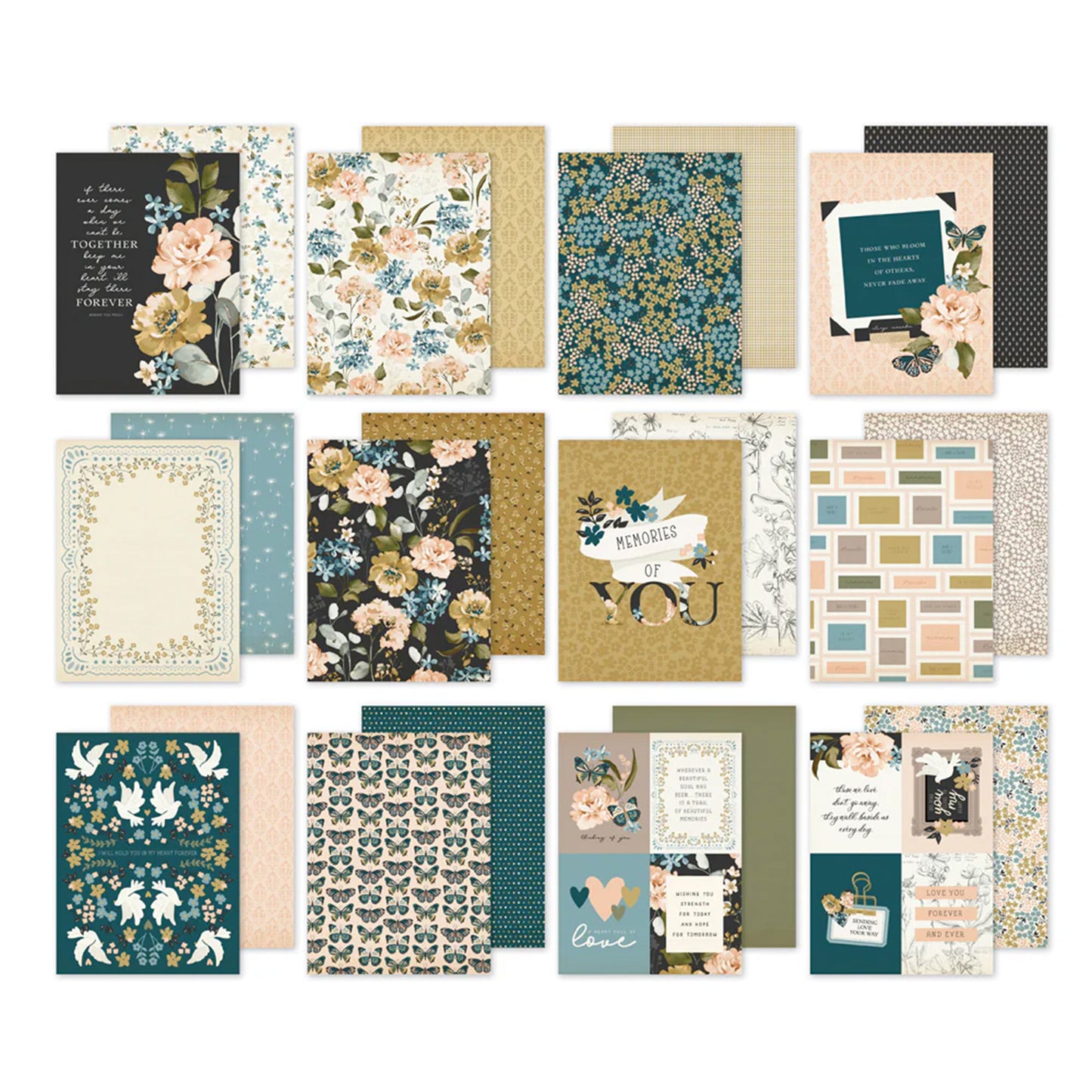 Simple Stories - Block Papel 6 x 8 - Remember