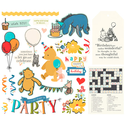 Simple Stories - Big Bits & Pieces - Classic Pooh Birthday