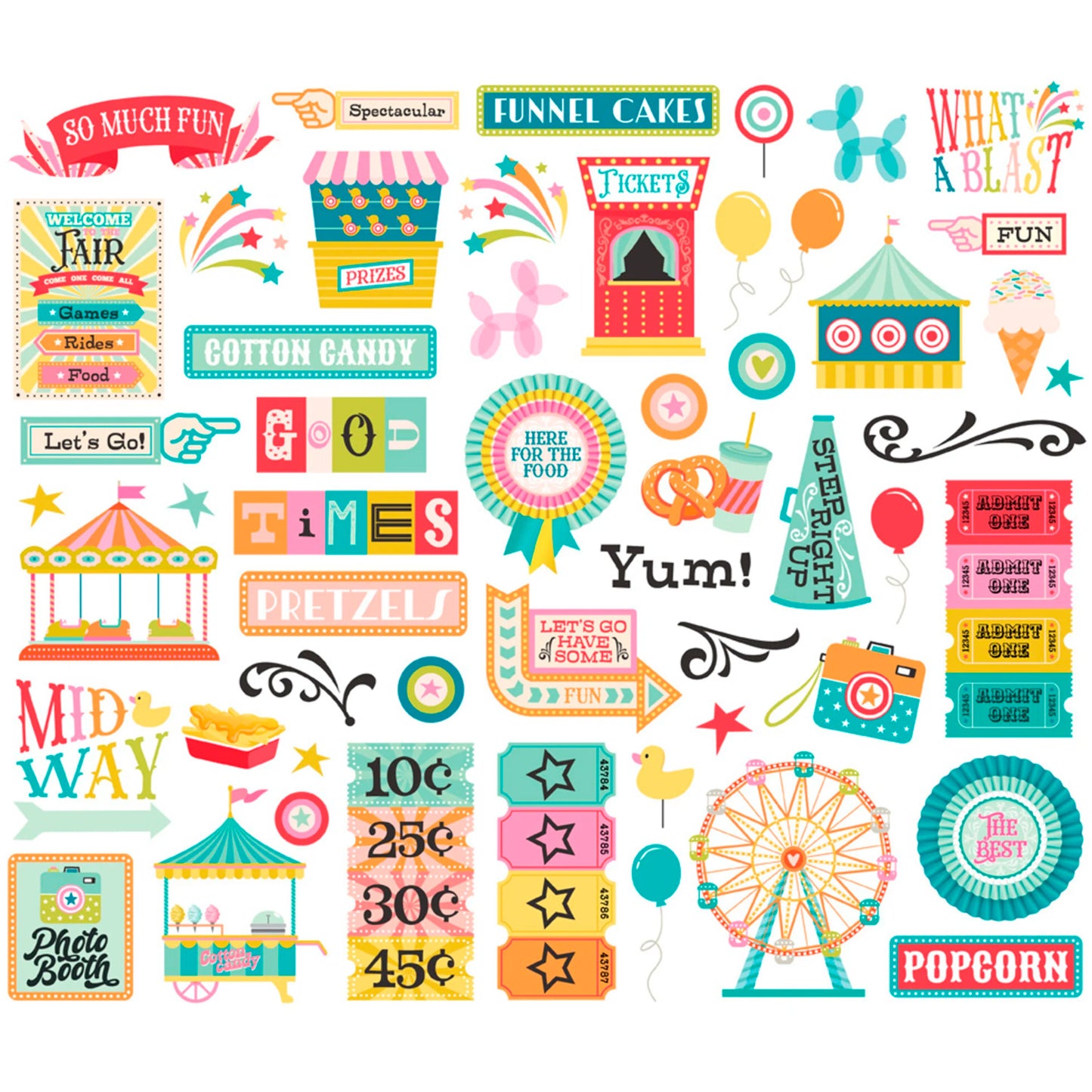 Simple Stories - Bits & Pieces - Fun Times