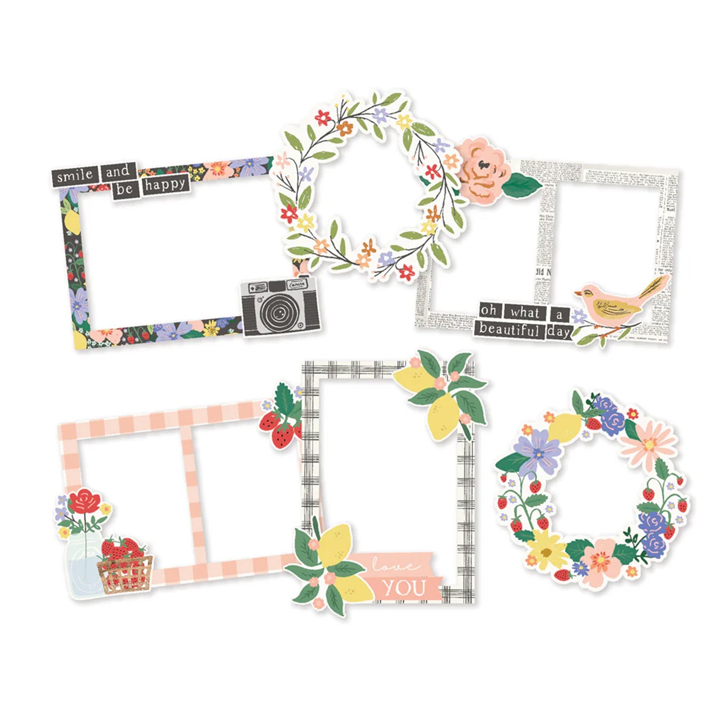 Simple Stories - Chipboard Frames - The Little Things