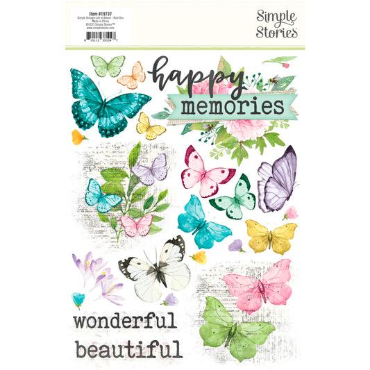 Simple Stories - Rub-ons - Life In Bloom