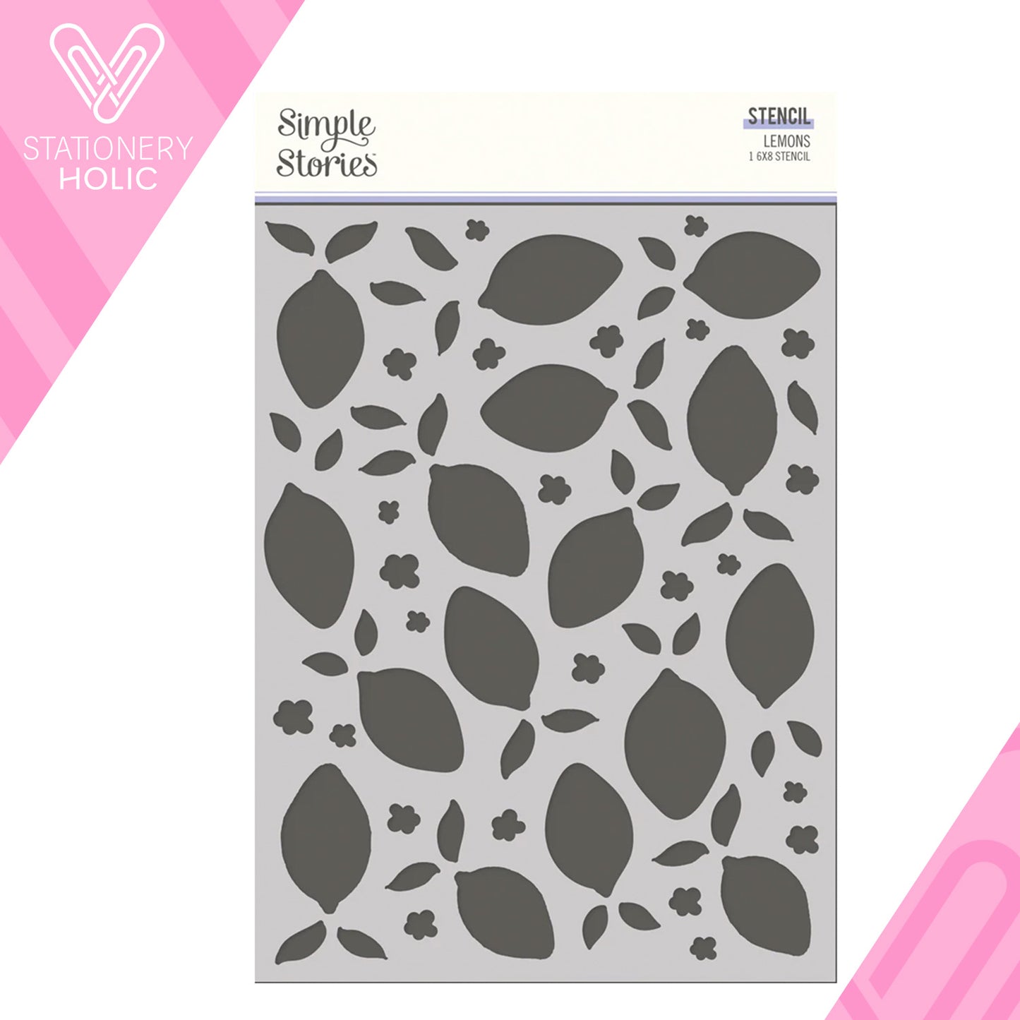 Simple Stories - Stencil 6 x 8 - The Little Things