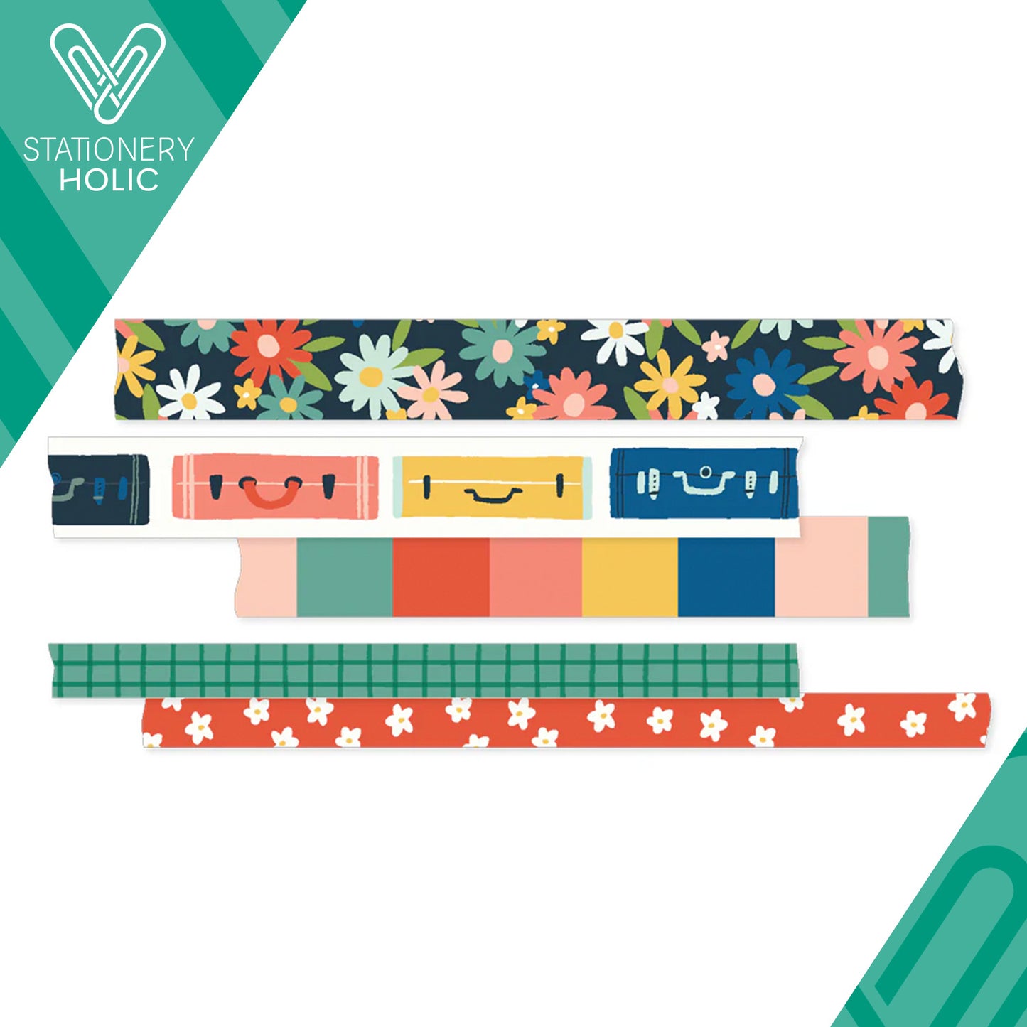 Simple Stories - Washi Set - Pack Your Bags