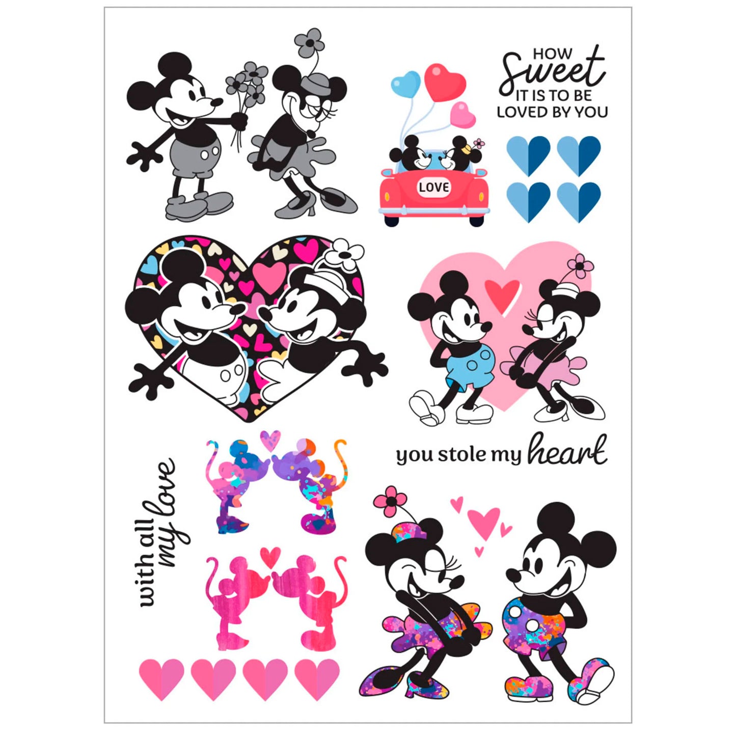 Spellbinders - Rub-ons - Classic Mouse