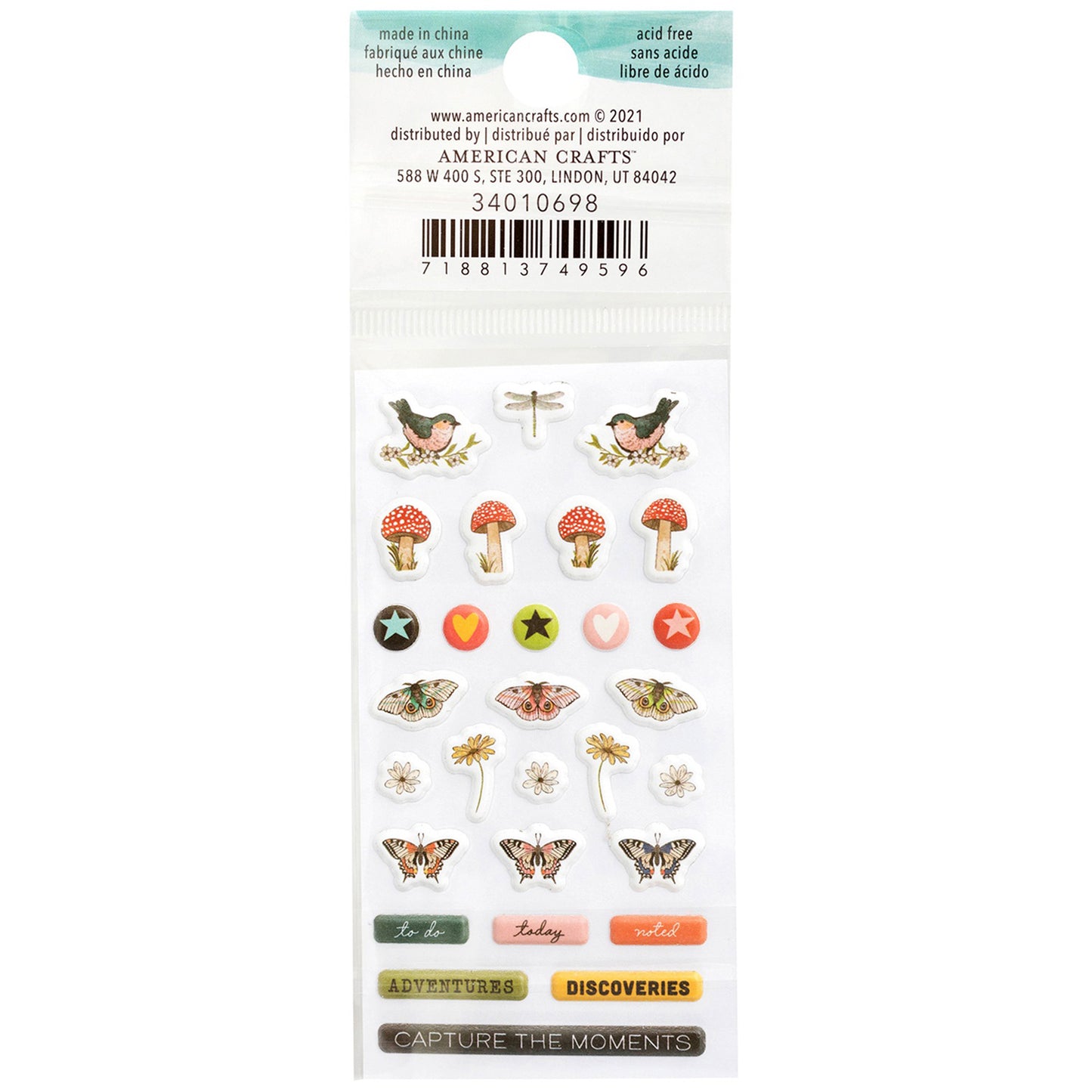 Vicky Boutin - Puffy Stickers - Fernwood