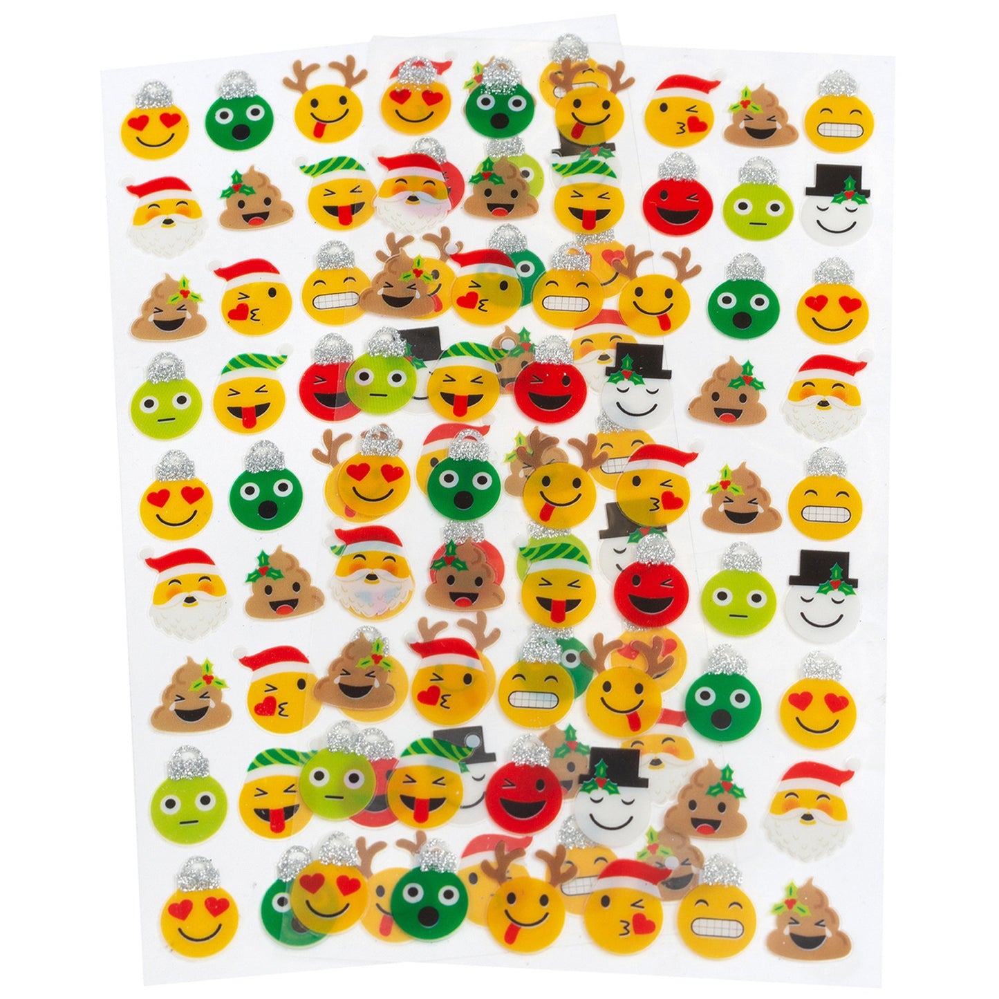 Sticko - Stickers (2 hojas) - Holiday Emoji