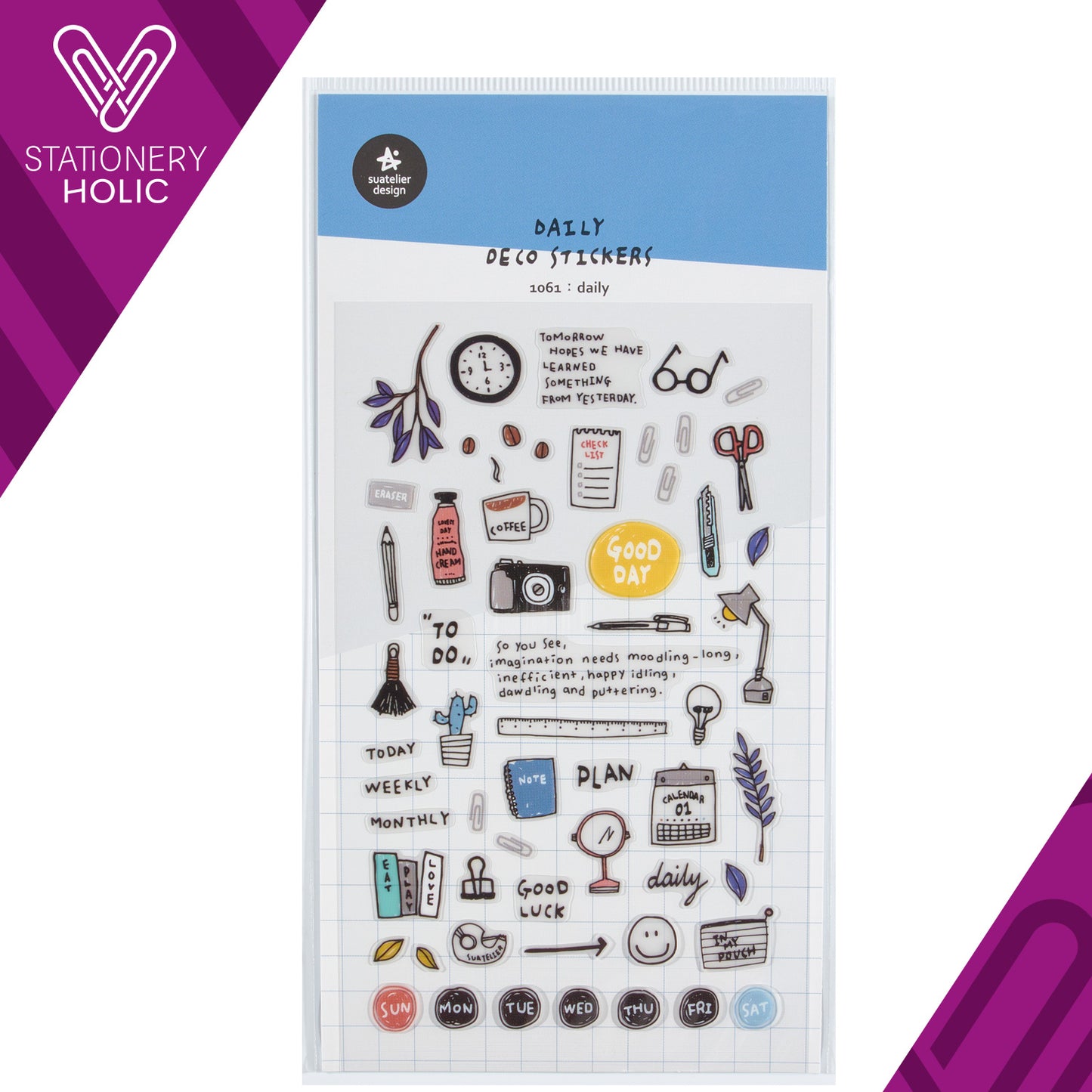 Suatelier - Stickers - Daily