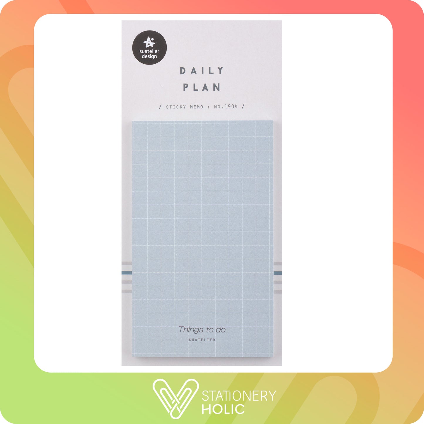 Suatelier - Sticky Notes - Daily Plan No. 1904