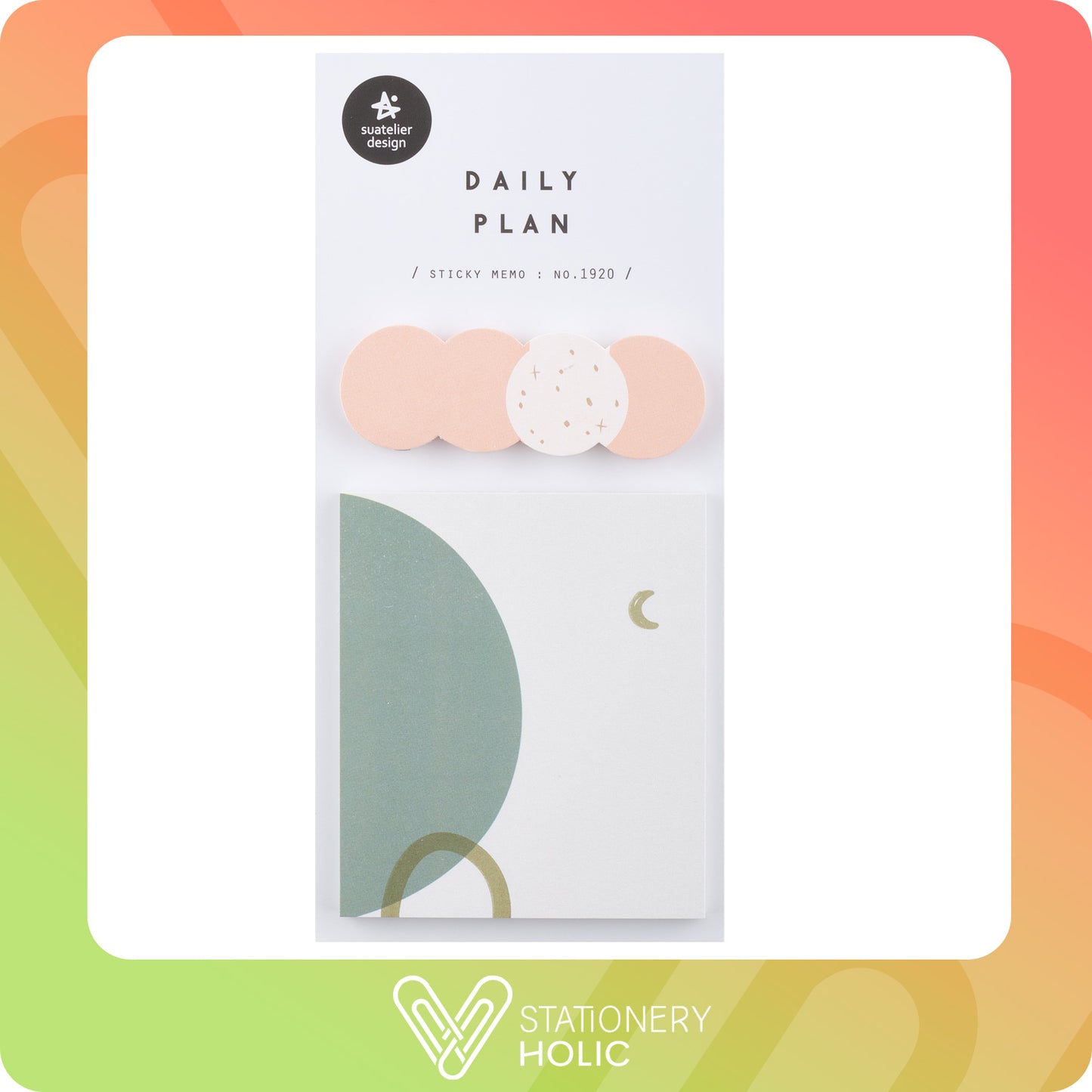 Suatelier - Sticky Notes - Daily Plan No. 1920