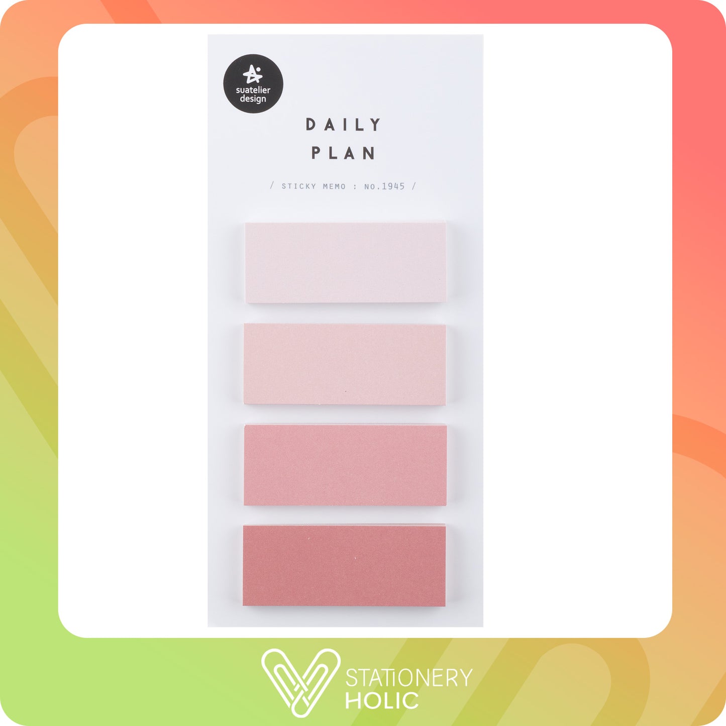 Suatelier - Sticky Notes - Daily Plan No. 1945