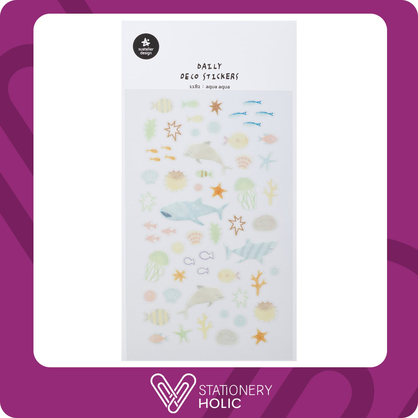 Suatelier - Stickers - Aqua Aqua