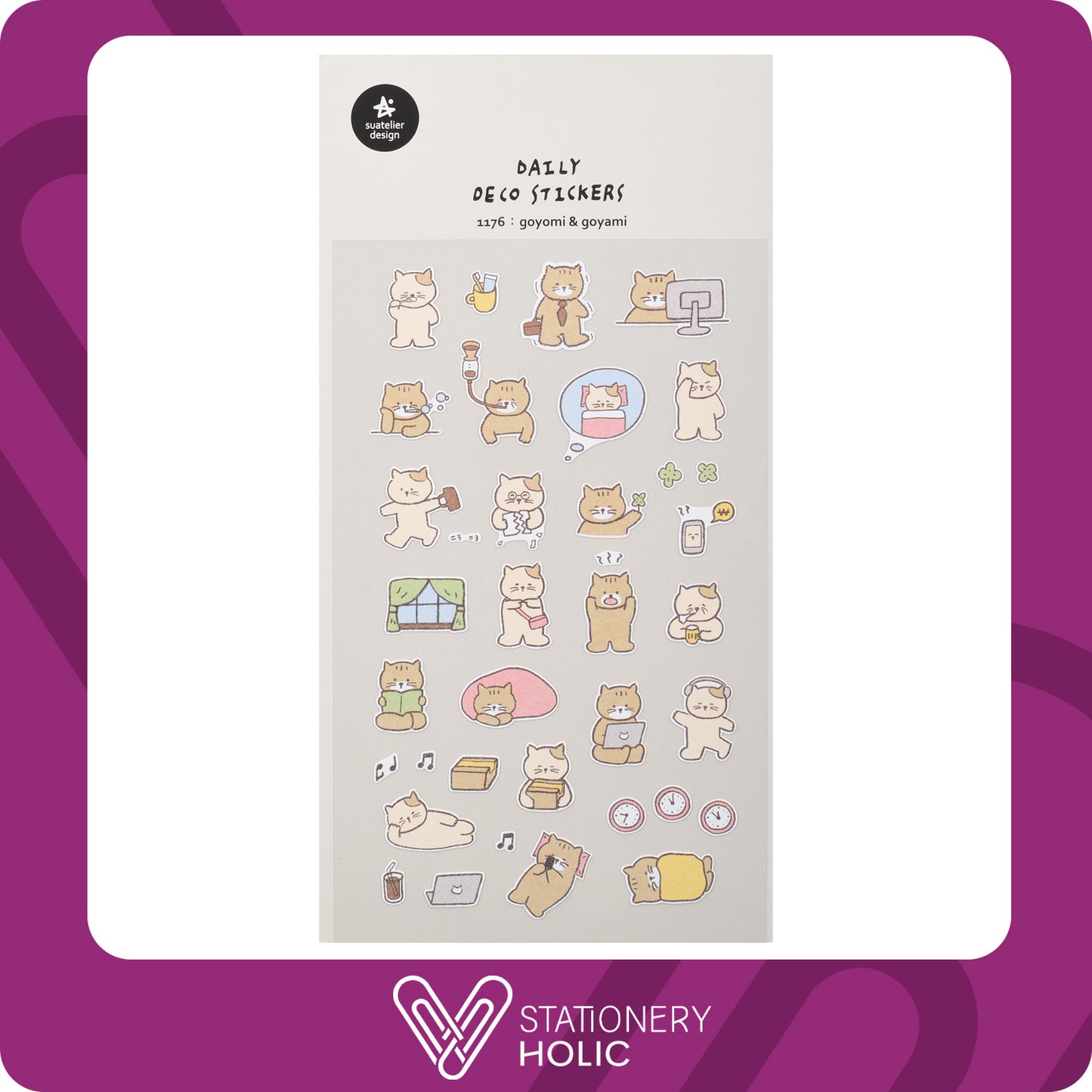 Suatelier - Stickers - Goyomi & Goyami