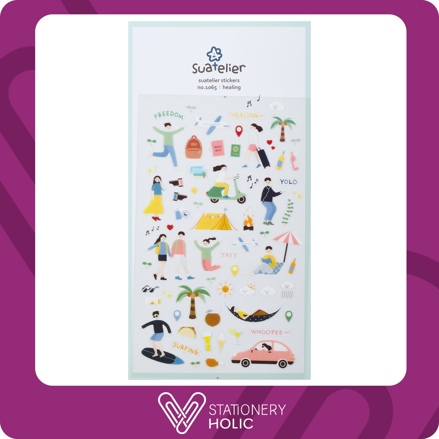 Suatelier - Stickers - Healing