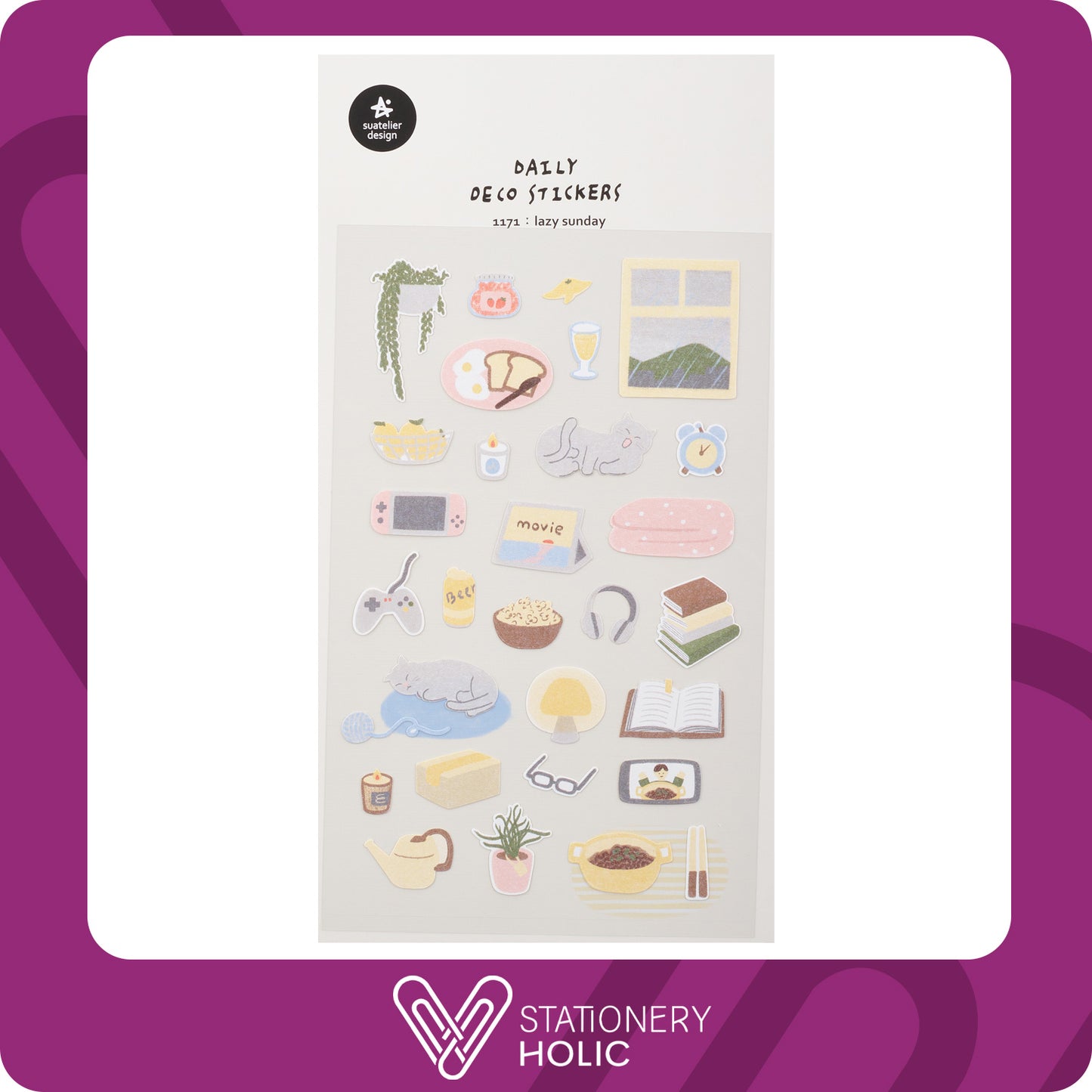 Suatelier - Stickers - Lazy Sunday