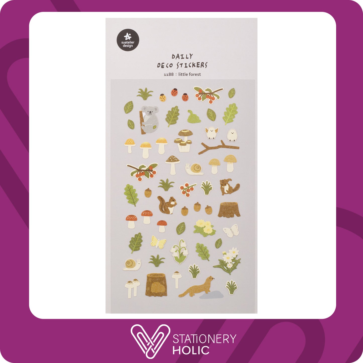 Suatelier - Stickers - Little Forest