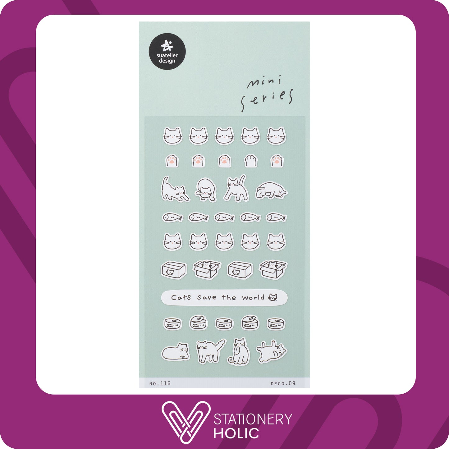 Suatelier - Stickers Mini - Deco 09