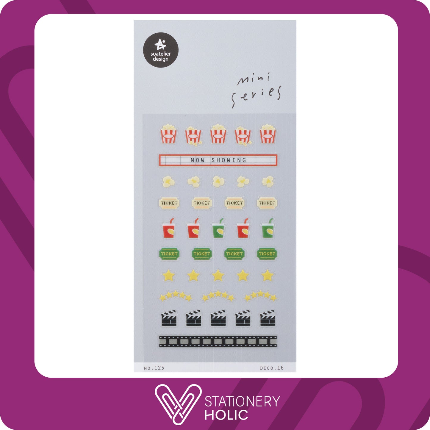 Suatelier - Stickers Mini - Deco 16
