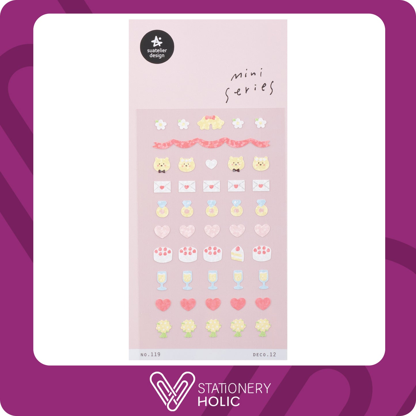 Suatelier - Stickers Mini - Deco 12