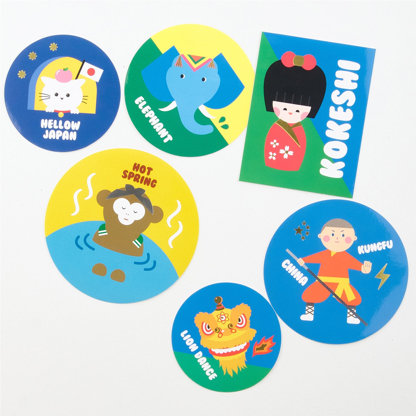 Suatelier - Stickers On The Road - Asia