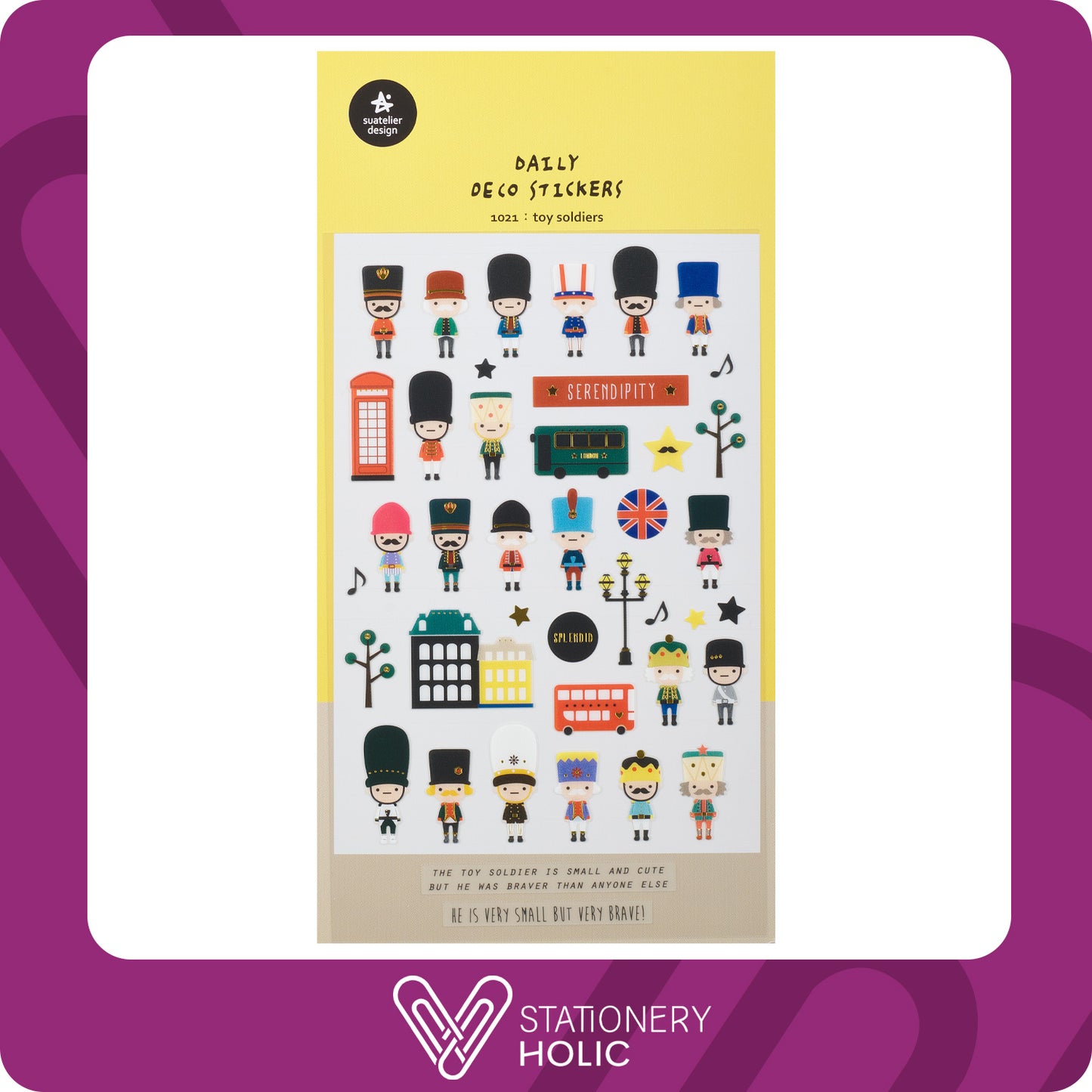 Suatelier - Stickers - Toy Soldiers