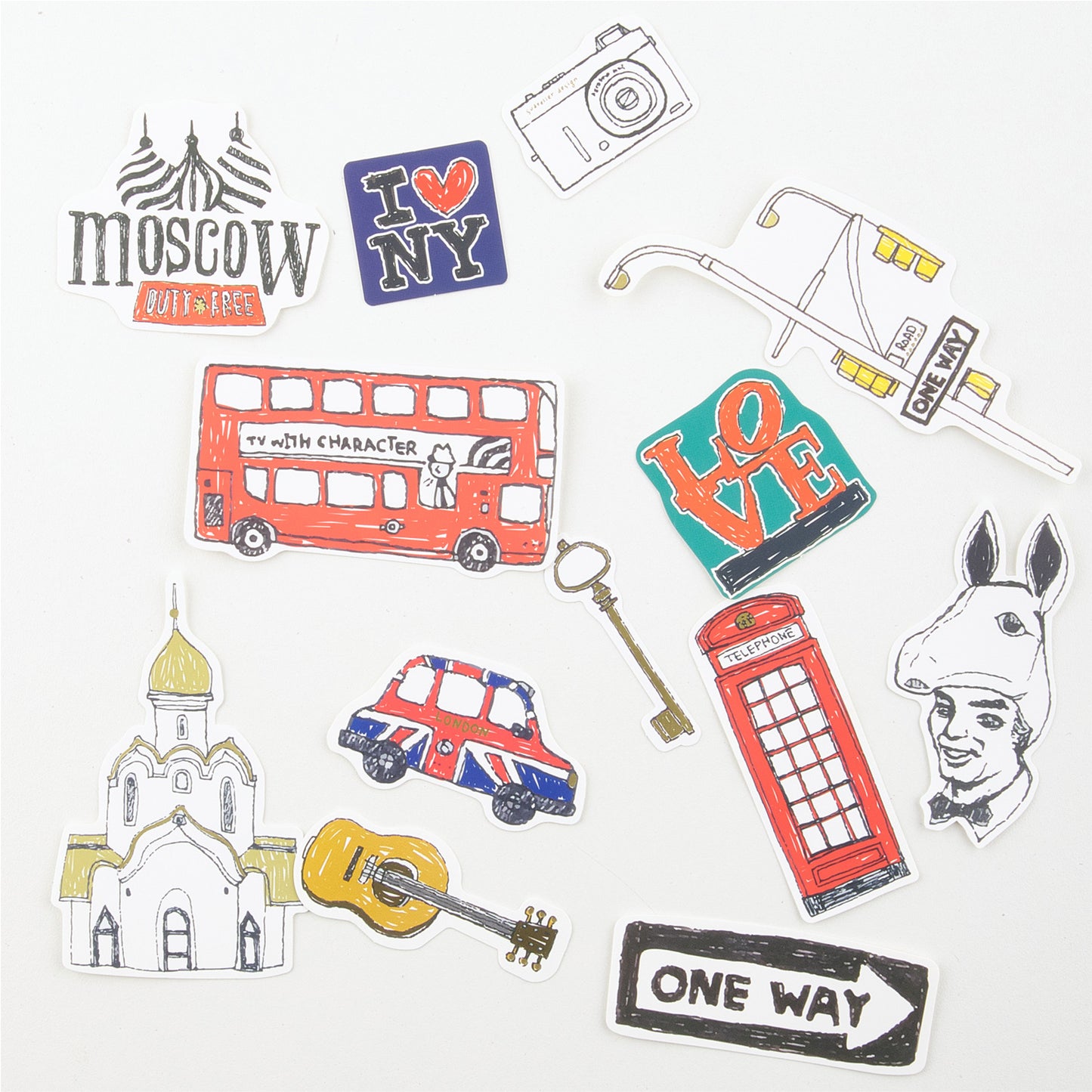 Suatelier - Stickers Travel - Some Place