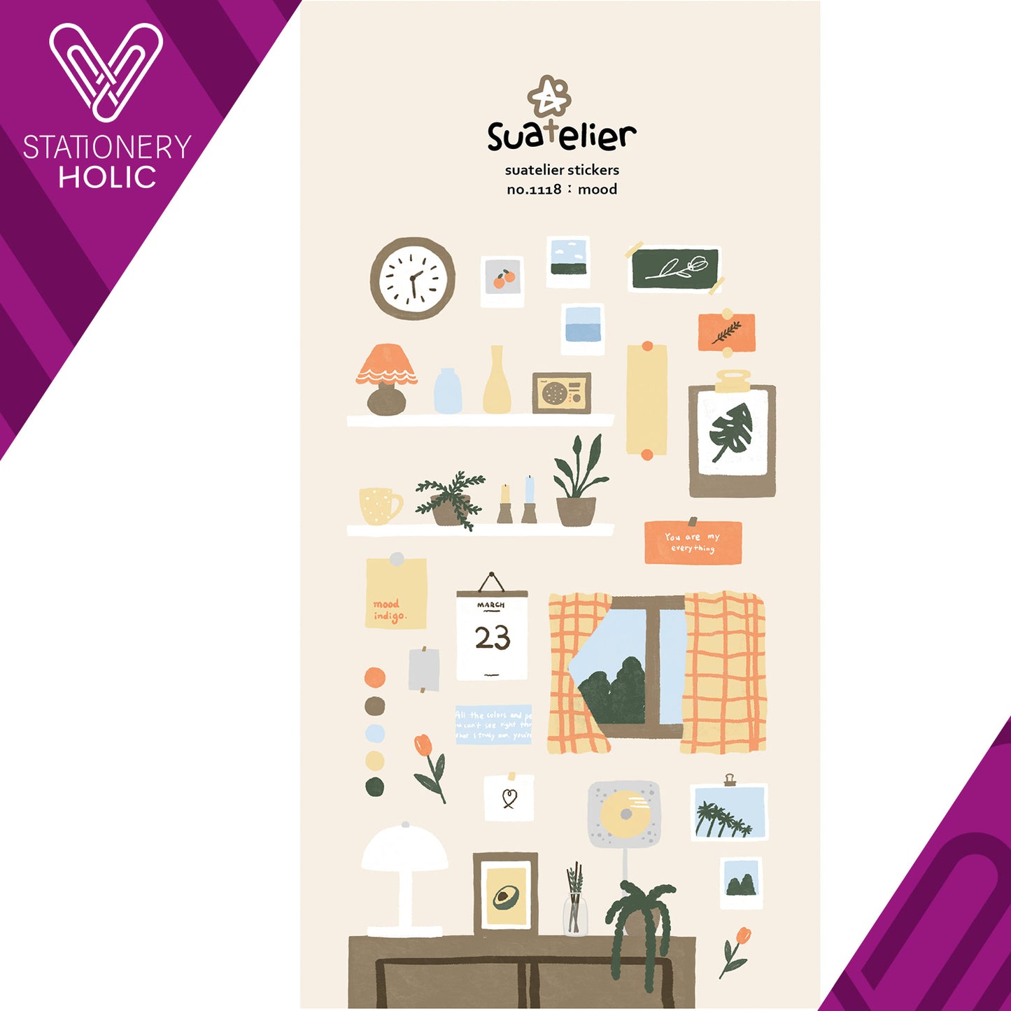 Suatelier - Stickers - Mood
