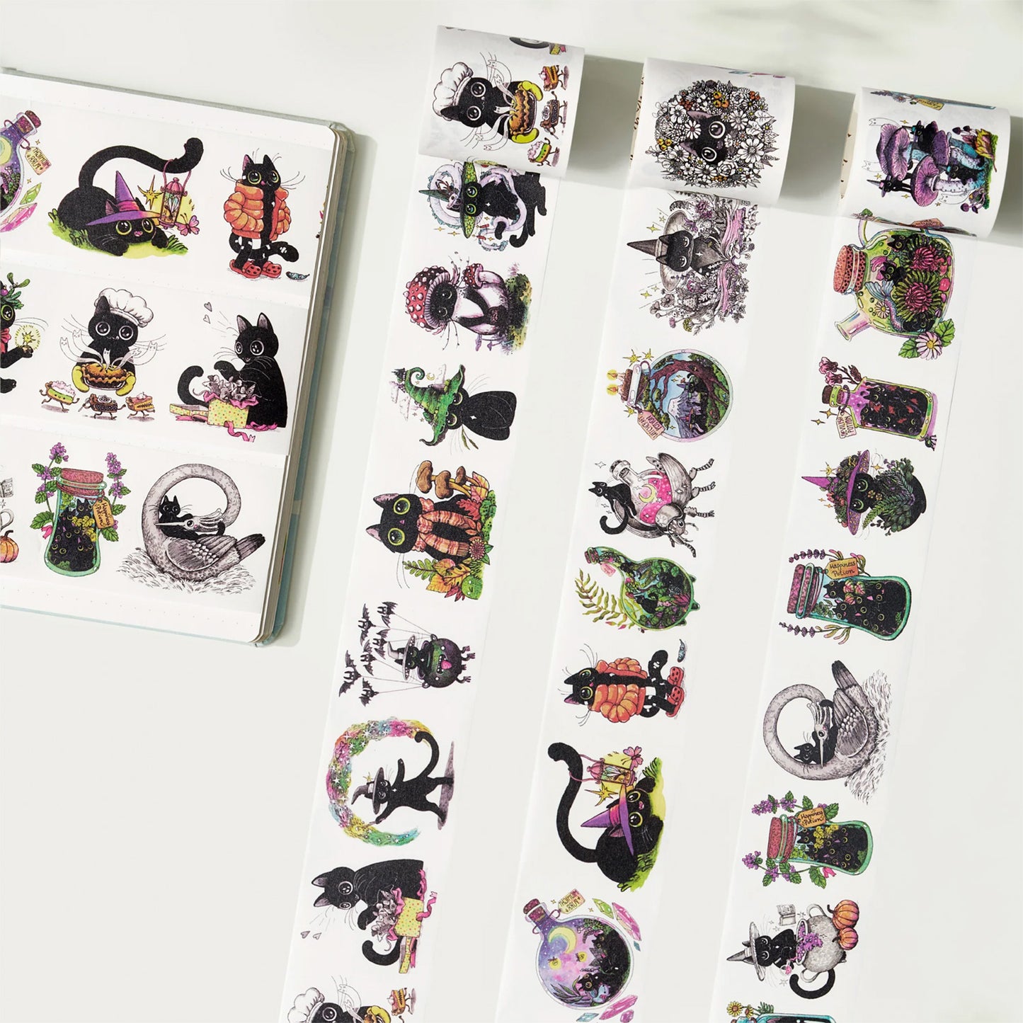 The Washi Tape Shop - Set Washi Stickers - Midnight Mischief