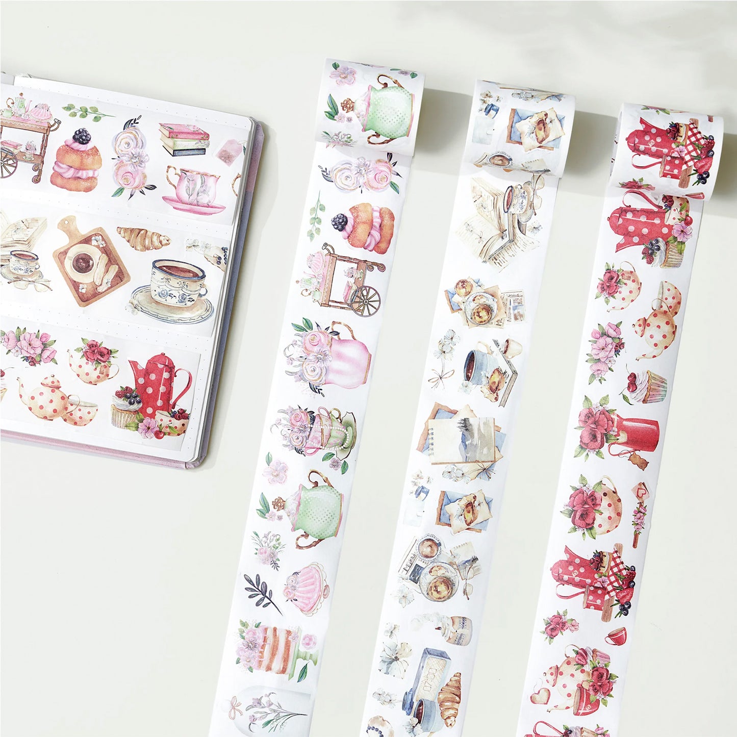 The Washi Tape Shop - Set Washi Stickers - Tea Temptations