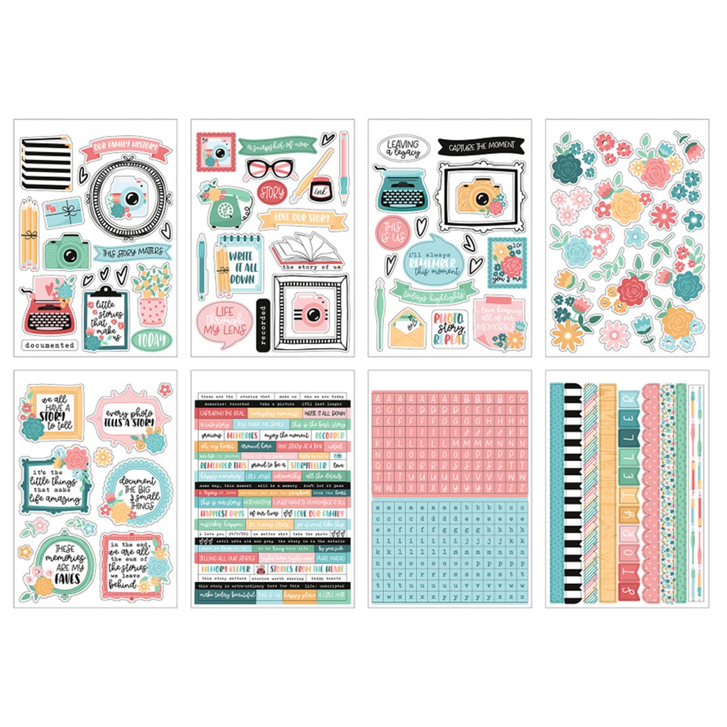 Echo Park - Sticker Book - Telling Our Story