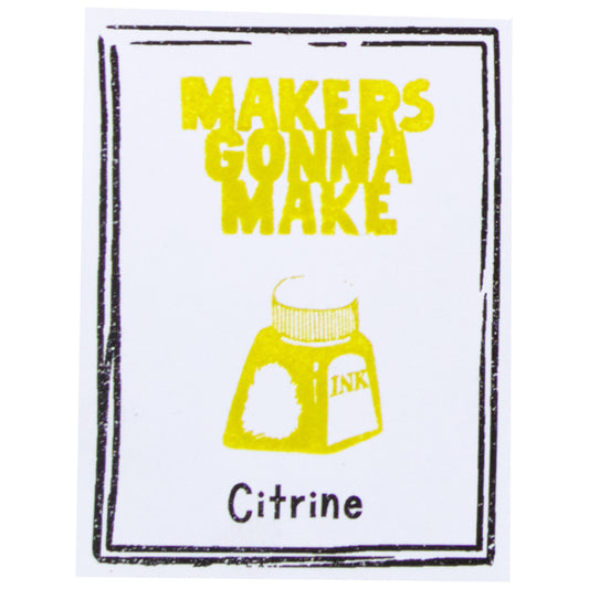 The Stamp Market - Almohadilla de Tinta Mini - Citrine