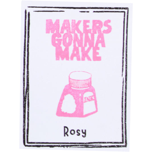 The Stamp Market - Almohadilla de Tinta Mini - Rosy
