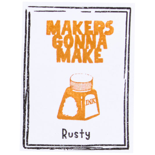The Stamp Market - Almohadilla de Tinta Mini - Rusty