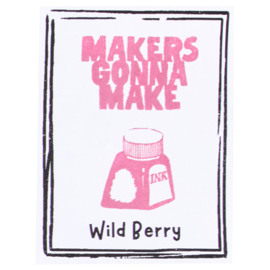 The Stamp Market - Almohadilla de Tinta Mini - Wild Berry