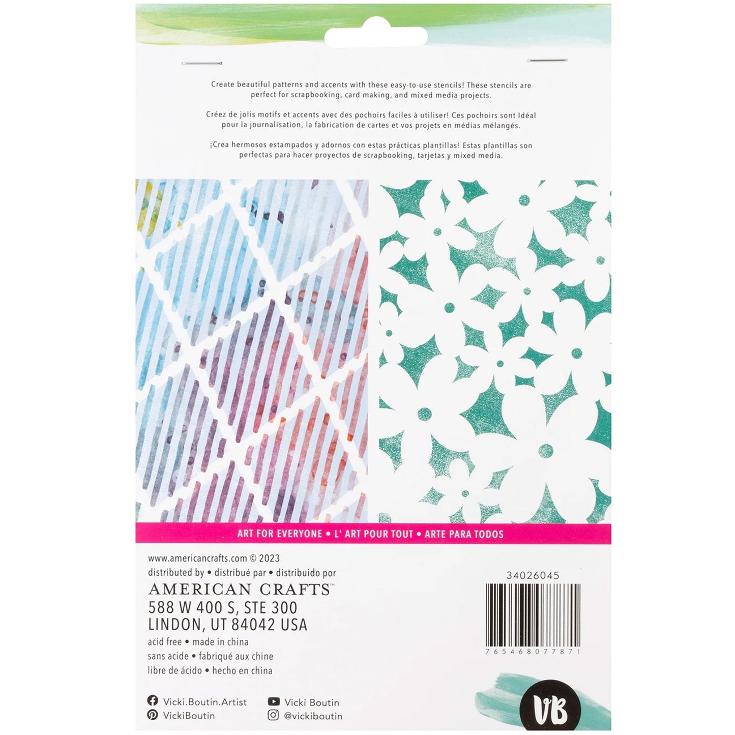Vicki Boutin - Stencils - Diamond In The Rough