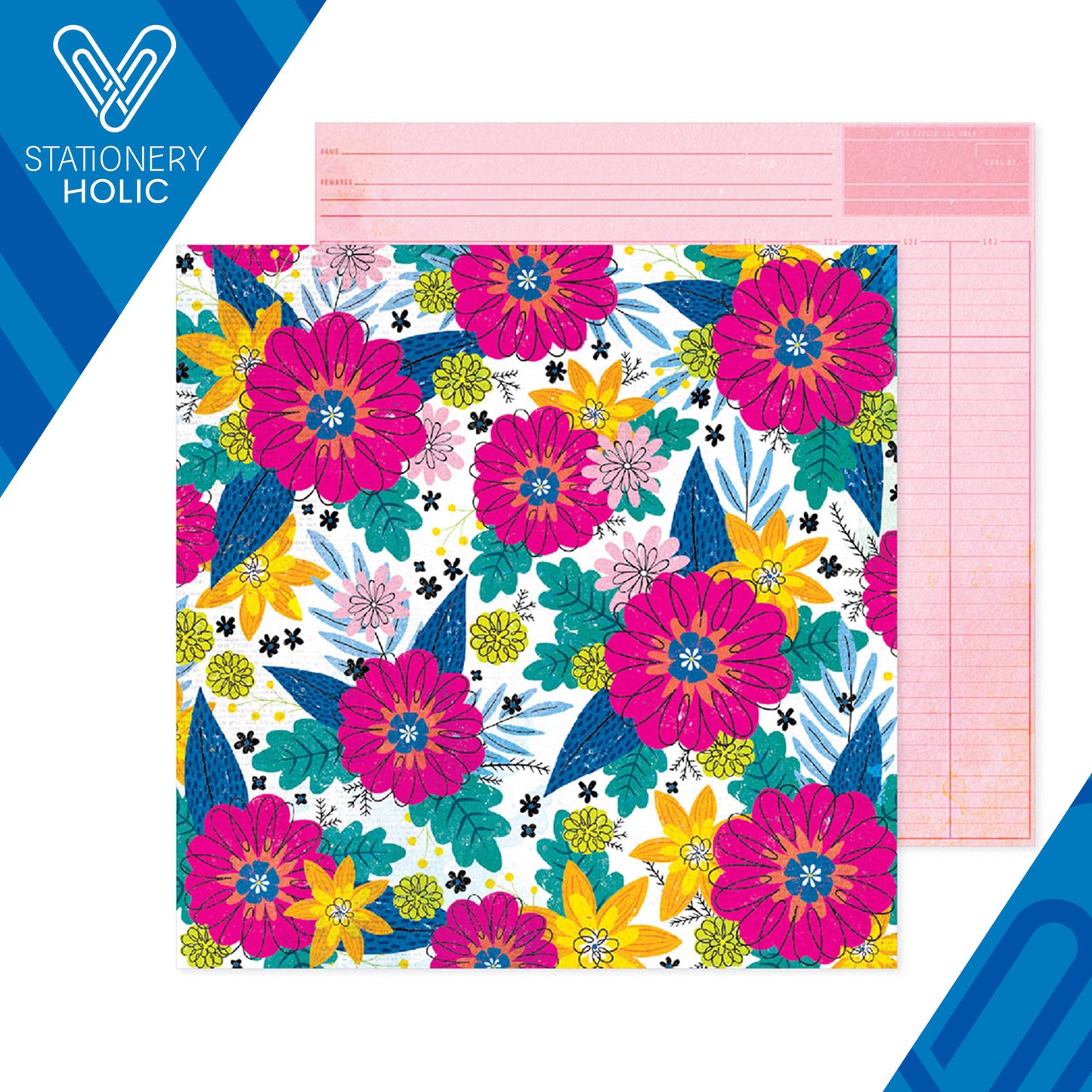 Vicky Boutin - Hoja de Papel 12 x 12 - Bold + Bright - Bunches Of Fun