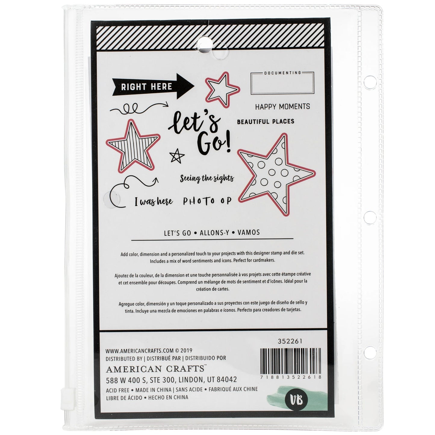 Vicky Boutin - Sellos Y Troqueles - Let's Go