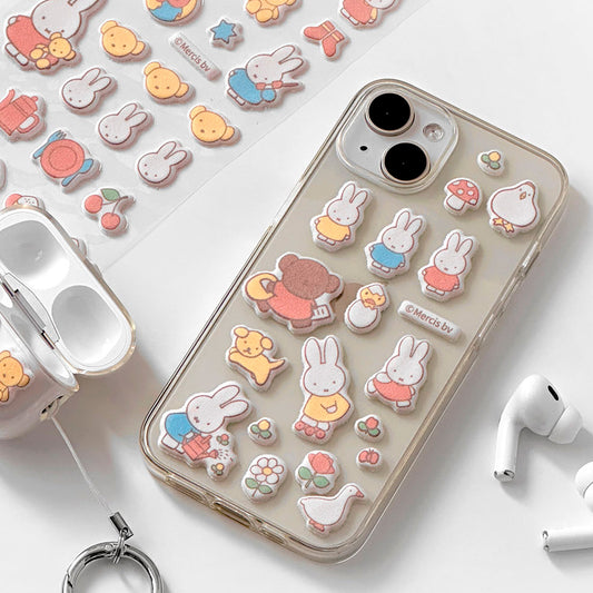 iiGen - Stickers Puffy - Miffy Beige