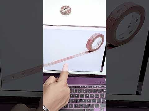 MT - Washi 10 mm - Sewing Measure