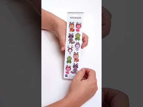 Pipsticks - Stickers 2x8" - Oh Deer Me!