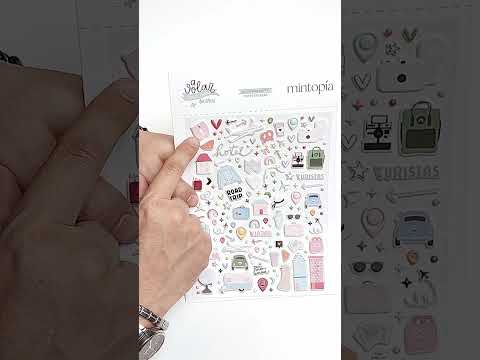 Mintopia - Puffy Stickers - A Volar Ilustraciones