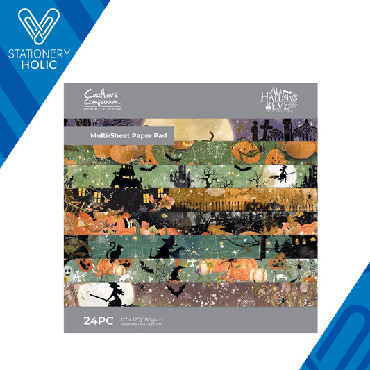 Crafter's Companion - Bloc Papel 12 x 12 - All Hallows Eve