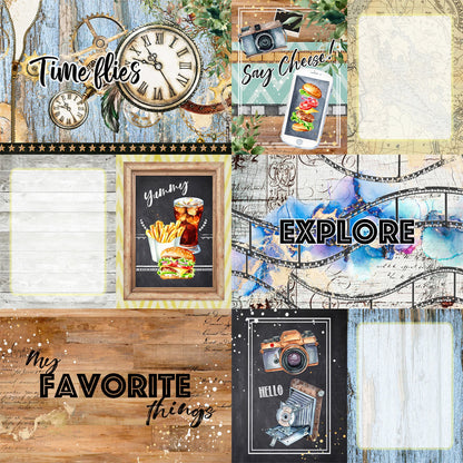 Memory Place - Colección 12 x 12 - Play Journaling Cards