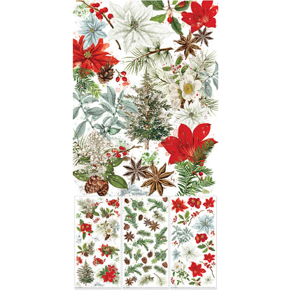 49 and Market - Rub-ons - Evergreen Season Botanical