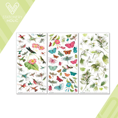 49 and Market - Rub-ons - Kaleidoscope Botanical