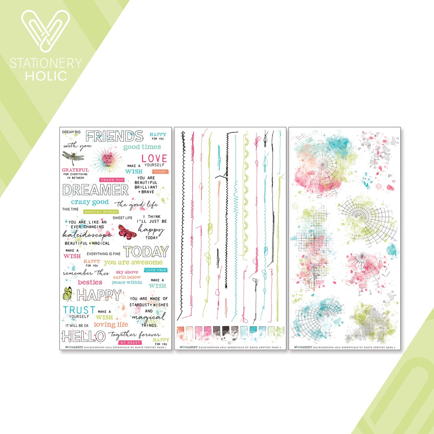 49 and Market - Rub-ons - Kaleidoscope Essentials